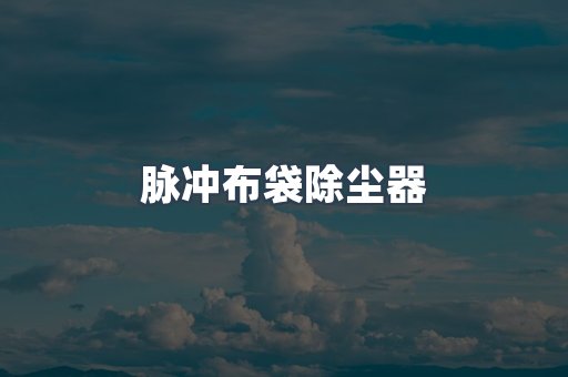 脉冲布袋除尘器